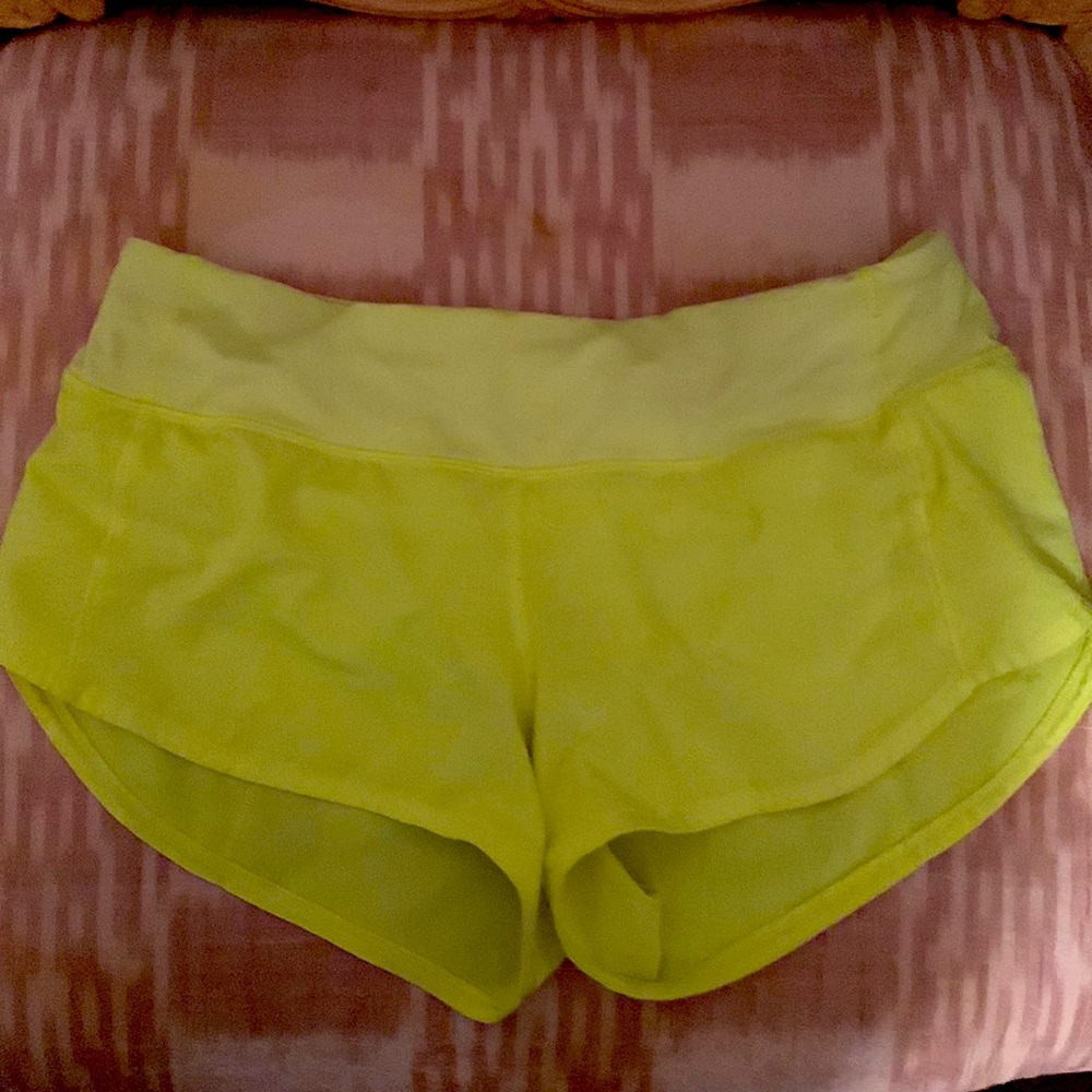 Lululemon HLYL hottie shorts.
